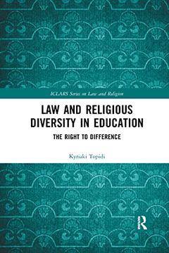 portada Law and Religious Diversity in Education (Iclars Series on law and Religion) (in English)