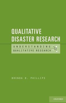 portada Qualitative Disaster Research (Understanding Qualitative Research) (en Inglés)