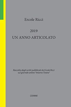 portada 2019 un Anno Articolato (en Italiano)