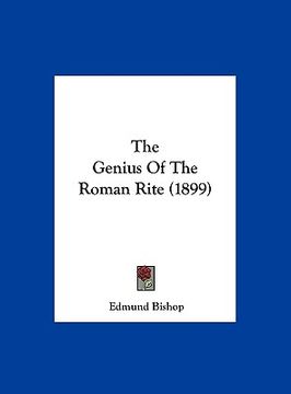 portada the genius of the roman rite (1899) (in English)