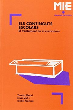 portada Els continguts escolars: 002 (Mie - Materials Curriculars) (in Spanish)
