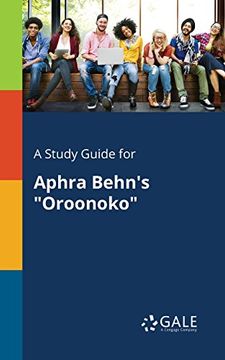 portada A Study Guide for Aphra Behn's "Oroonoko" 