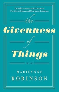 portada The Givenness of Things (Virago Press) (in English)