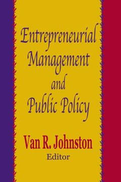 portada Entrepreneurial Management and Public Policy