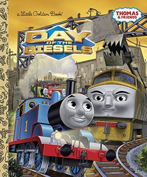 portada Day of the Diesels (Thomas & Friends) (Little Golden Book) (en Inglés)