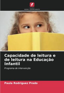 portada Capacidade de Leitura e de Leitura na Educação Infantil: Programa de Intervenção (en Portugués)