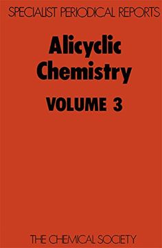 portada Alicyclic Chemistry: Volume 3 (en Inglés)