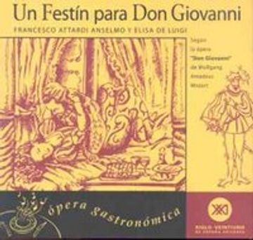 portada Un festín para Don Giovanni: Ópera gastronómica (in Spanish)