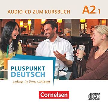 portada Pluspunkt Deutsch - Leben in Deutschland: A2: Teilband 1 - Audio-Cd zum Kursbuch (en Alemán)