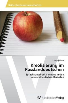 portada Kreolisierung Im Russlanddeutschen