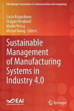 portada Sustainable Management of Manufacturing Systems in Industry 4.0 