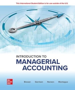 portada Introduction to Managerial Accounting: 2024 Release ise (Paperback)