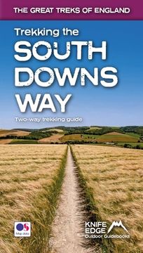 portada Trekking the South Downs Way: Two-Way Trekking Guide (en Inglés)