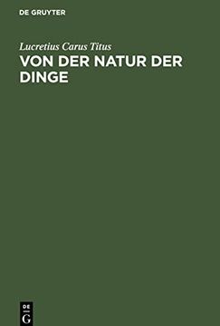portada Von der Natur der Dinge (German Edition) (in German)