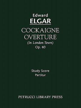 portada cockaigne overture, op. 40 - study score (en Inglés)