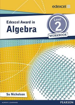 portada Edexcel Award in Algebra Level 2 Workbook (Edexcel Maths Awards)