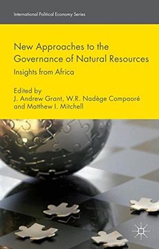 portada New Approaches to the Governance of Natural Resources: Insights From Africa (International Political Economy Series) (en Inglés)