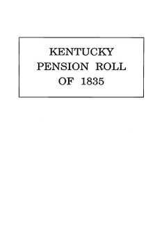portada kentucky pension roll for 1835 (in English)
