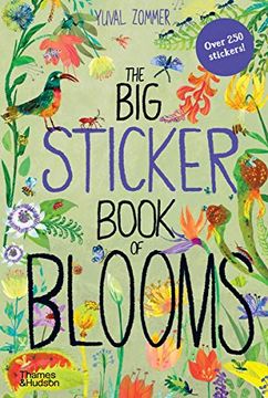 portada The big Sticker Book of Blooms (The big Book Series) (en Inglés)