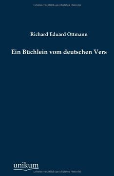portada Ein Buchlein Vom Deutschen Vers (German Edition)