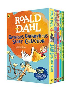 portada Roald Dahl's Glorious Galumptious Story Collection (Roald Dahl box Set) (en Inglés)
