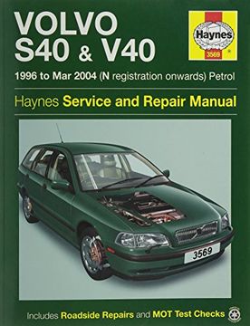 portada Volvo S40 & V40 (Petrol) Owner's Workshop Manual