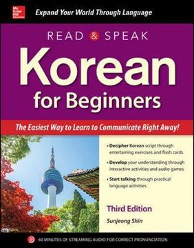 portada Read and Speak Korean for Beginners, Third Edition (Read & Speak) 