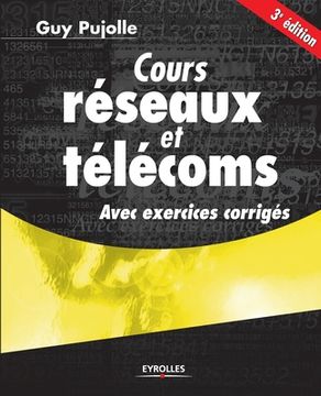 portada Cours réseaux et télécoms: Avec exercices corrigés (en Francés)