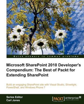 portada microsoft sharepoint 2010 developer's compendium: the best of packt for extending sharepoint (en Inglés)
