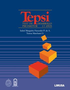 portada Tepsi: Test de Desarrollo Psicomotor 2-5 Años (in Spanish)