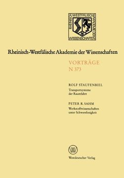 portada Rheinisch-Westfälische Akademie der Wissenschaften: Natur-, Ingenieur- und Wirtschaftswissenschaften Vorträge · N 373 (German Edition)