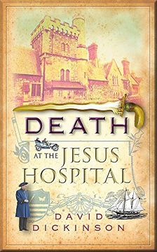 portada death at the jesus hospital. david dickinson (en Inglés)