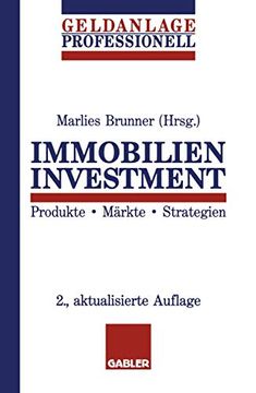portada Immobilien Investment: Produkte · Märkte · Strategien (in German)