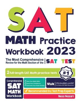 portada SAT Math Practice Workbook: The Most Comprehensive Review for the Math Section of the SAT Test (in English)