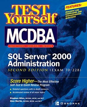 portada Test Yourself Mcdba sql Server tm 2000 Administration (Exam 70-228) 