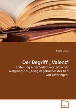 Libro Der Begriff ?Valenz