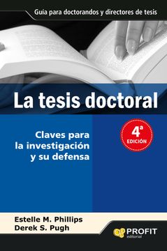 portada La Tesis Doctoral