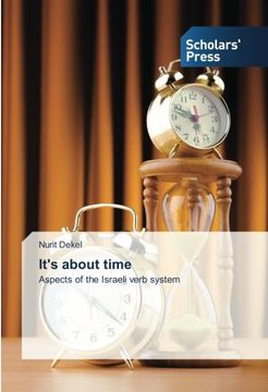 portada It's about time: Aspects of the Israeli verb system