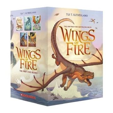 portada Wings of Fire Boxset, Books 1-5 (Wings of Fire) (en Inglés)