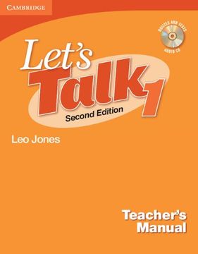portada Let's Talk Level 1 Teacher's Manual With Audio cd (Let's Talk (Cambridge Teacher's Manuals)) (en Inglés)