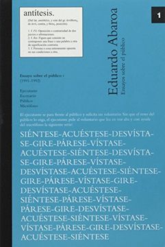 portada ensayos sobre el publico i (1991 - 1992)