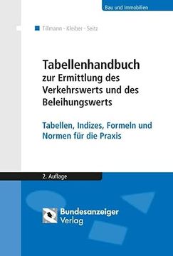 portada Tabellenhandbuch zur Ermittlung des Verkehrswerts und des Beleihungswerts von Grundstücken (in German)