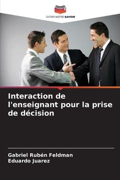 portada Interaction de l'enseignant pour la prise de décision (en Francés)