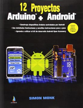 portada 12 Proyectos Arduino + Android