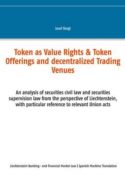 portada Token Como Derechos de Valor & Ofertas de Token y Centros de Comercio Descentralizados