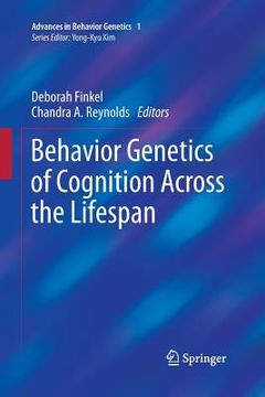 portada Behavior Genetics of Cognition Across the Lifespan (en Inglés)