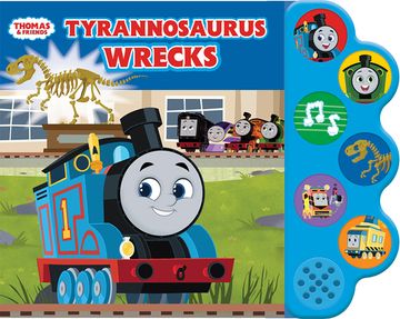 portada Thomas & Friends Tyrannosaurus Wrecks [no Binding ] (in English)