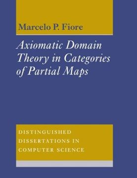 portada Axiomatic Domain Theory in Categories of Partial Maps Paperback (Distinguished Dissertations in Computer Science) (en Inglés)