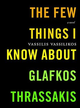 portada The Few Things I Know about Glafkos Thrassakis (en Inglés)