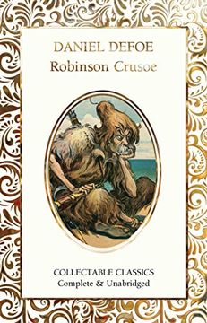 portada Robinson Crusoe (Flame Tree Collectable Classics) (en Inglés)